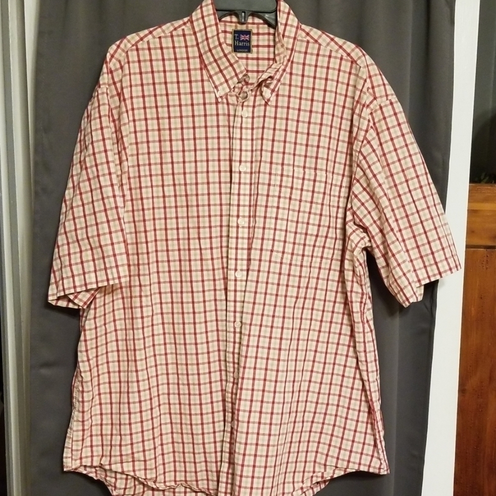 T.Harris London men's shortsleeve shirt si…‎